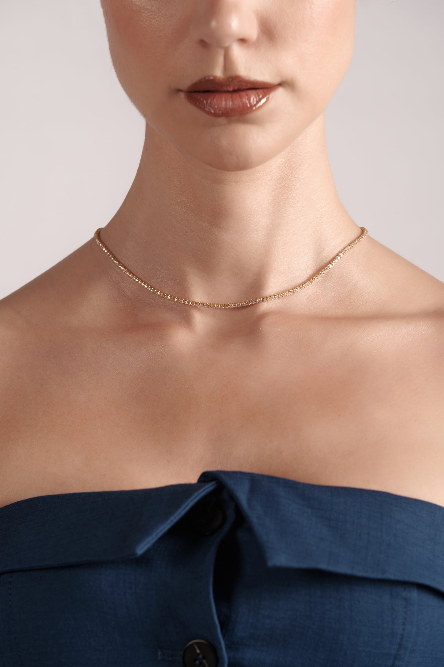 The prestige Tennis Necklace